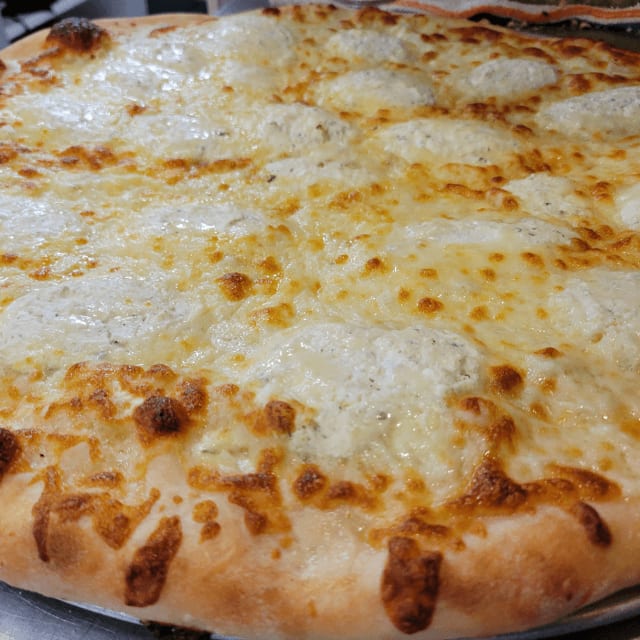 Pizza Bianco.