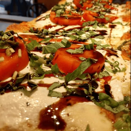 Caprese Pizza.