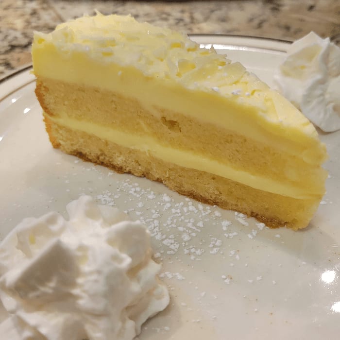 Limoncello Mousse Cake.